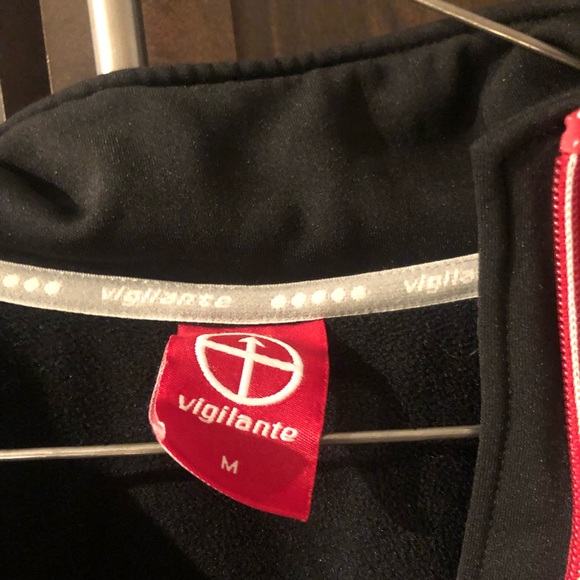 Black Vigilante Jacket Size Medium Men’s - Picture 1 of 2